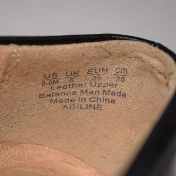 Naturalizer Adaline Black Leather Slip On Lightweight Platform Loafer US 8.5 M - Picture 9 of 9